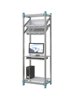 Computer host rack